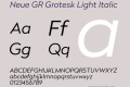 Neue GR Grotesk