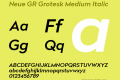 Neue GR Grotesk