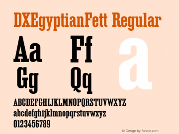DXEgyptianFett