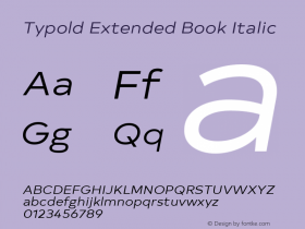 Typold Extended