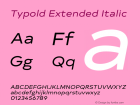 Typold Extended