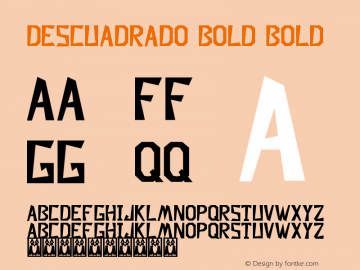 Descuadrado Bold