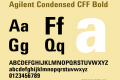 Agilent Condensed CFF