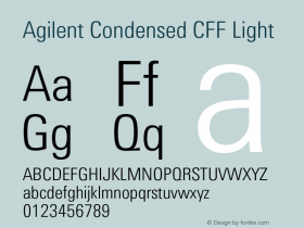 Agilent Condensed CFF