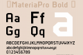 ☞MateriaPro Bold