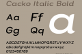 Cacko Italic