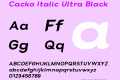 Cacko Italic