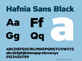 Hafnia Sans