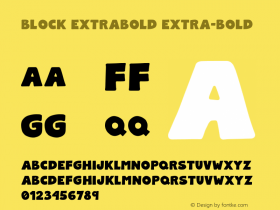 Block ExtraBold