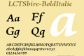 ☞LCTSbire-BoldItalic