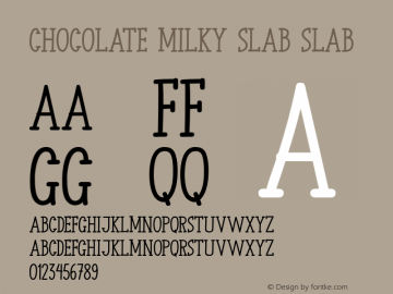 Chocolate Milky Slab