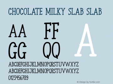 Chocolate Milky Slab