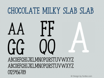 Chocolate Milky Slab