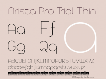 Arista Pro Trial