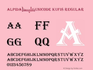 Alpida_Unicode Kufi8