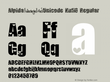 Alpida_Unicode Kufi6