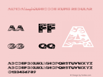 Alpida_Unicode Kufi5