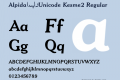 Alpida_Unicode Kesme2