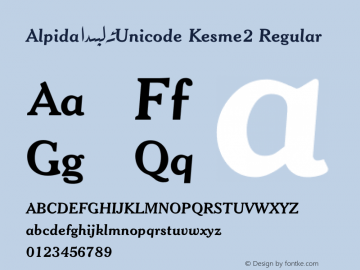 Alpida_Unicode Kesme2