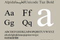 Alpida_Unicode Tuz