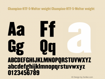 Champion-HTF-5-Welter weight