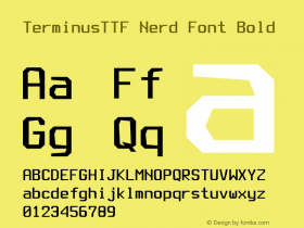 TerminusTTF Nerd Font