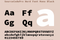 SourceCodePro Nerd Font Mono