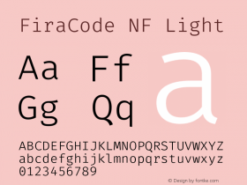 FiraCode NF