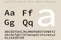 Hasklig Nerd Font Mono