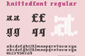 Knittedfont