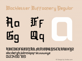 Blackletter Buffoonery