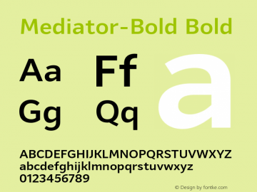 Mediator-Bold