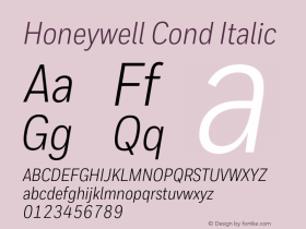 Honeywell Cond