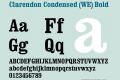 Clarendon Condensed (WE)