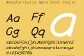 Monofuritalic Nerd Font