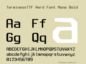 TerminessTTF Nerd Font Mono