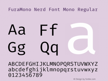 FuraMono Nerd Font Mono