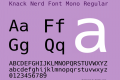 Knack Nerd Font Mono