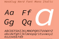 Hasklug Nerd Font Mono