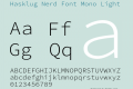 Hasklug Nerd Font Mono