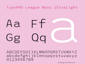 TypoPRO League Mono