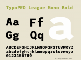 TypoPRO League Mono