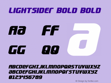 Lightsider Bold