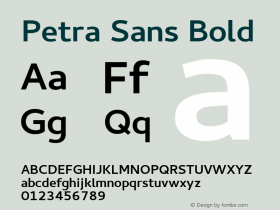 Petra Sans