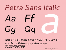 Petra Sans