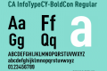 CA InfoTypeCY-BoldCon
