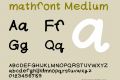 mathFont