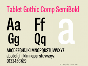 Tablet Gothic Comp