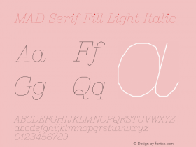 MAD Serif Fill