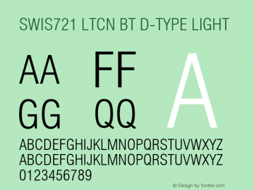 Swis721 LtCn BT D-type